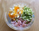 トースト卵ディップ作り方1写真