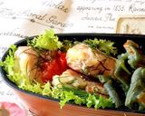 チキンロール チヂミ弁当　６月弁当作り方1写真