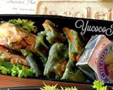 チキンロール チヂミ弁当　６月弁当作り方2写真