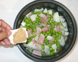 枝豆とベーコンのピラフ♪炊飯器で簡単作り方6写真