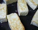 粉をつけるのは表と裏だけ☆低カロ揚げ出し作り方3写真