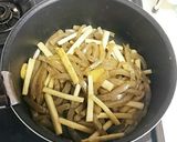 新ごぼうと蒟蒻のきんぴら 生姜風味♪作り方4写真