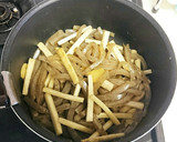 新ごぼうと蒟蒻のきんぴら 生姜風味♪作り方4写真