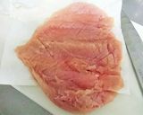 鶏ハムステーキ☆作り方1写真