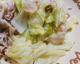 簡単☆ヘルシー♡豚キャベうどん作り方3写真