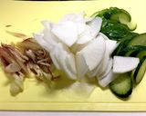 簡単♪みょうがと大根・きゅうりの浅漬け作り方1写真