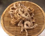 干し筍の油炒め(高知県旧吾北村の郷土食)作り方1写真