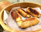 梅酢風味☆油揚げ&豚肉巻き長芋作り方3写真