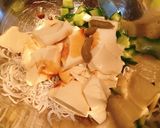 豆腐でヘルシー しらす柚子胡椒丼作り方4写真
