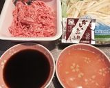 もやしとひき肉のきんぴら風簡単炒め！作り方1写真