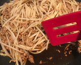 もやしとひき肉のきんぴら風簡単炒め！作り方4写真