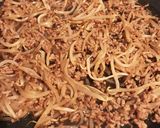 もやしとひき肉のきんぴら風簡単炒め！作り方5写真