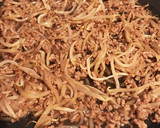 もやしとひき肉のきんぴら風簡単炒め！作り方5写真