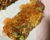 使い切りレシピ！納豆と大根葉のオムレツ作り方7写真