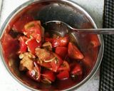 焼き鳥と夏野菜のマヨチーズ焼作り方3写真