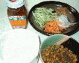 ぶっかけ納豆おろしそば作り方1写真