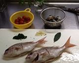 簡単!鯛のアクアパッツァ作り方1写真