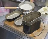 飯盒炊飯(はんごうすいはん)作り方1写真