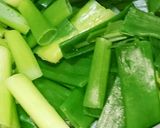 旨い(*^^*)わけぎと油揚げのぬた♪作り方1写真