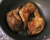 簡単♡若鶏骨付モモ肉の照焼き作り方5写真