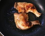 簡単♡若鶏骨付モモ肉の照焼き作り方6写真
