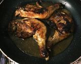 簡単♡若鶏骨付モモ肉の照焼き作り方8写真