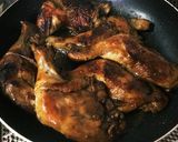 簡単♡若鶏骨付モモ肉の照焼き作り方9写真