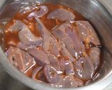 豚レバーとタケノコの豆板醤炒め作り方1写真