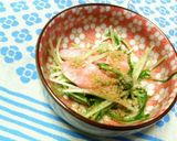 ✿水菜と❀魚肉ソーセージの✿ゴマソテー作り方4写真