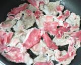 豚肉ブナシメジのポン酢炒めバルサミコ風味作り方5写真