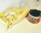 タケノコのお味噌汁♪信州の定番サバ缶で♪作り方1写真
