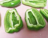 じゃこコーンのピーマンボード作り方1写真