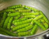 簡単！絹さやの卵とじ♪冷たくしても美味♪作り方2写真