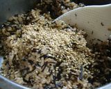 ひじきの 玄米炊き込みご飯作り方4写真