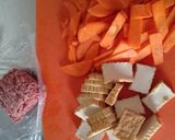 ☆人参と厚揚げのひき肉カレー炒め☆作り方1写真
