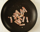 カルシウムたっぷり！菜の花の和風炒めご飯作り方3写真