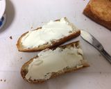 クリームチーズとサーモンのタルティーヌ作り方1写真