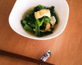 小松菜とお揚げさんの炊いたん☆作り方5写真