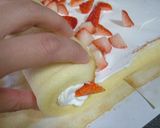 苺の生ロールケーキ作り方5写真