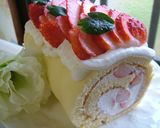 苺の生ロールケーキ作り方10写真