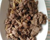 ごぼう入り牛肉しぐれ煮作り方6写真