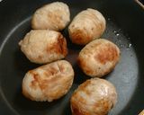 半熟煮卵の豚肉巻き作り方5写真