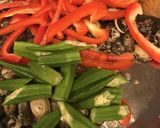 彩り野菜とあさりのワイン蒸し作り方4写真