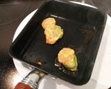 そら豆と海老のフリッター卵黄つけ作り方10写真