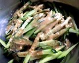 簡単★ヘルシー鶏胸肉でバンバンジー作り方4写真