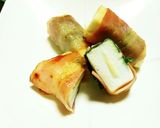 簡単☆はんぺんチーズのベーコン巻き作り方6写真