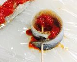くるくるイワシのとろけるトマトチーズ焼き作り方2写真