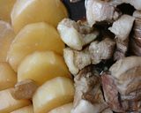 フライパン1つ♡大根と豚バラ肉の角煮作り方6写真