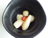 らっきょうの甘酢漬け作り方6写真