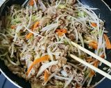 余り物で♡とん平焼き作り方5写真